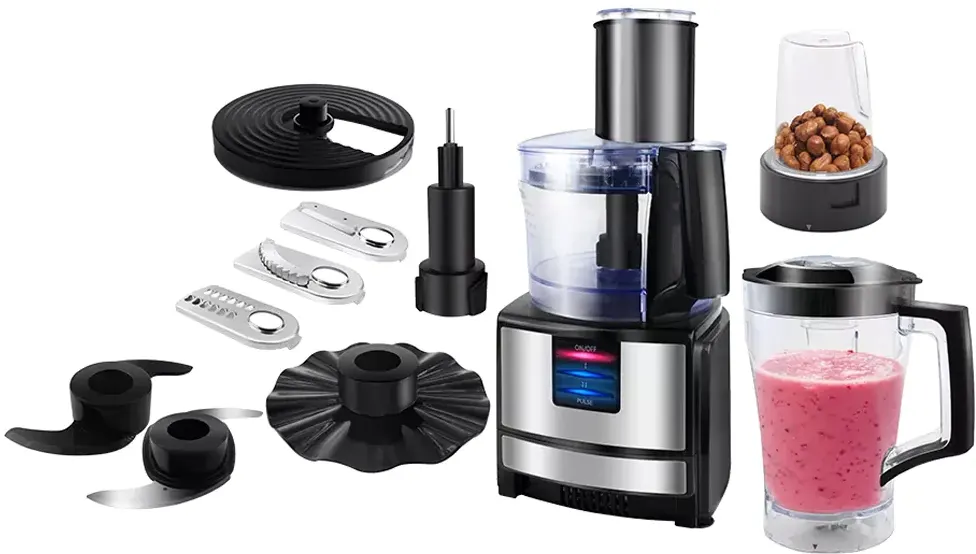 محضرة طعام كهربائية DSP، قدرة 550 وات، 1.2 لتر، متعددة الاستخدامات، أسود، KJ-3024