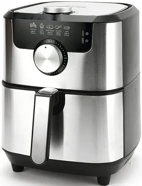 قلاية هوائية دي اس بي، 1500 وات، 4.5 لتر، فضي، KB2085