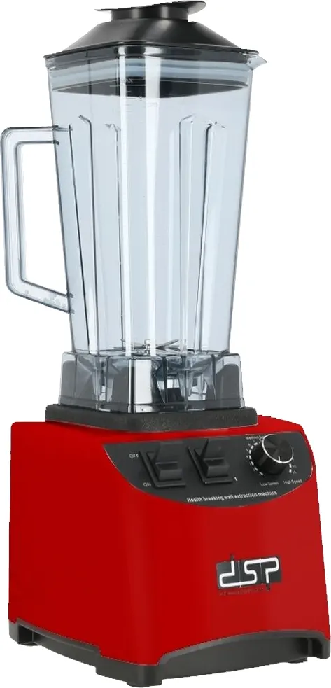 خلاط كهربائي دي إس بي، 1800 وات، 2 لتر، أحمر KJ2099