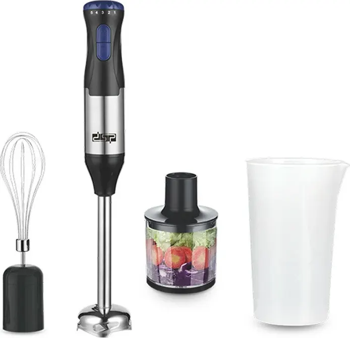 هاند بليندر دي إس بي، 200 وات، 500 مللي، مزود بمضرب بيض وكبة، أسود، KM1092