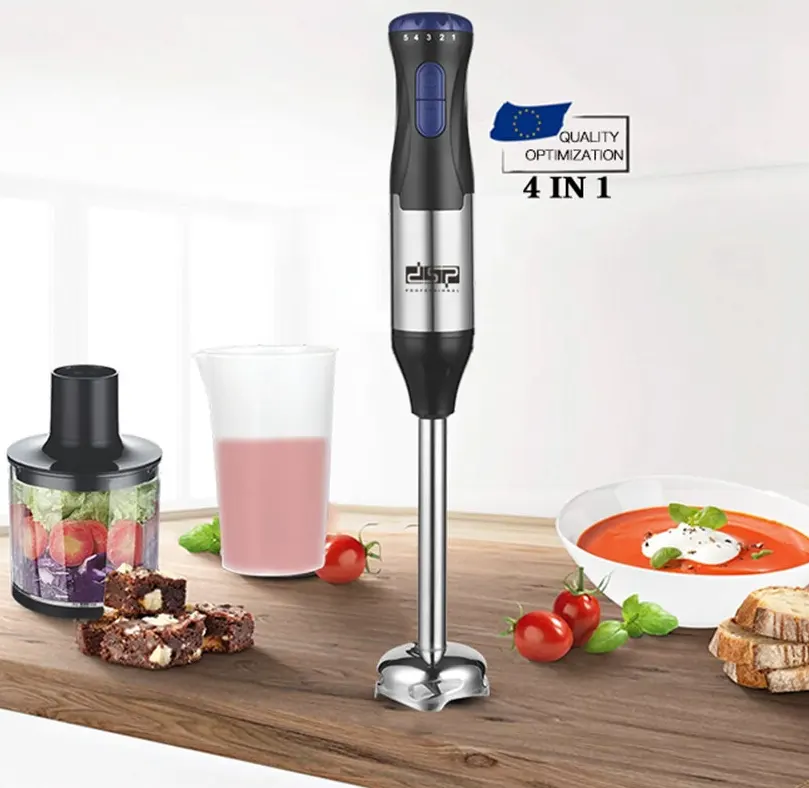 هاند بليندر دي إس بي، 200 وات، 500 مللي، مزود بمضرب بيض وكبة، أسود، KM1092