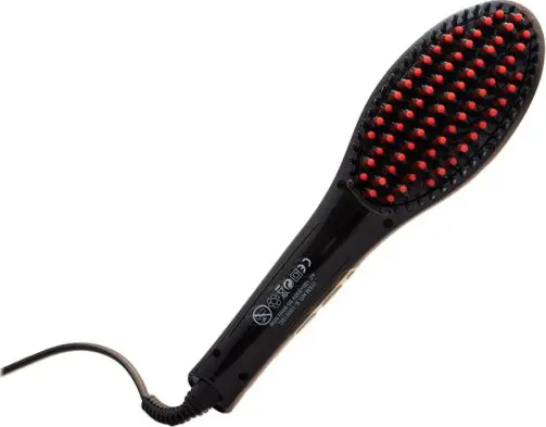 فرشاة فرد الشعر الكهربائية من دي إس بي، 230 درجة سيليزيوس، أسود، E-10001SC
