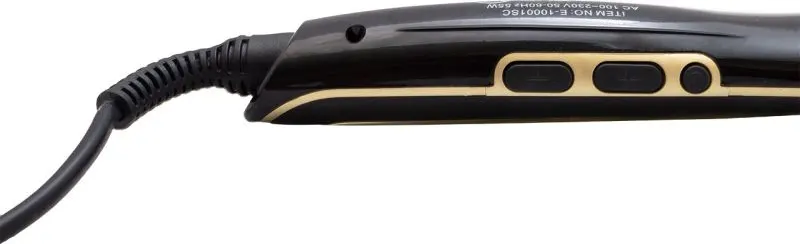 فرشاة فرد الشعر الكهربائية من دي إس بي، 230 درجة سيليزيوس، أسود، E-10001SC