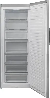 Iceberg Upright Deep Freezer, No Frost, 7 Drawers, Digital, silver, ICEBERG-37XD