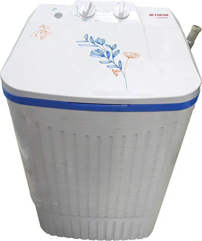 غسالة ملابس أطفال فريش، 4 كجم،حوض واحد ،جسم بلاستيكي ، أبيض، FWS400NA