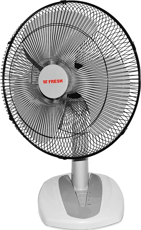 مروحة مكتب فريش، 18 بوصة، فضي ،Fresh Romantica