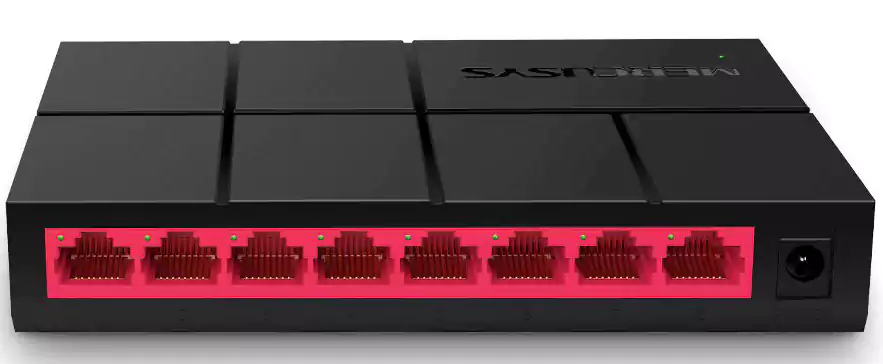 ميركوسيس ديسكتوب سويتش، 8 منافذ، 1000 ميجابت، أسود، MS108G