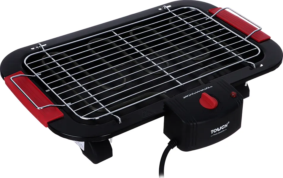 شواية كهرباء تاتش الزنوكي، 2000 وات، أسود، 40905