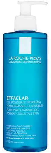 غسول لاروش بوزيه للبشرة الدهنية والحساسة غسول جل ايفاكلار رغوي، 400 مل