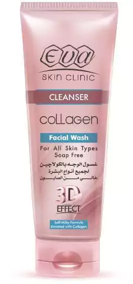 غسول ايفا بالكولاجين لكل انواع البشرة، 150 مل