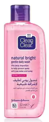غسول كلين اند كلير غسول وجه يومى لاشراقة طبيعية، 50 مل