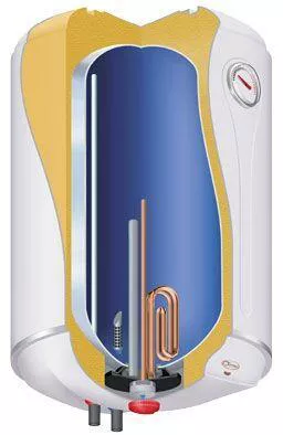 سخان مياه كهرباء أتلانتيك اوبرو، 50 لتر، مؤشر، أبيض، 8413680