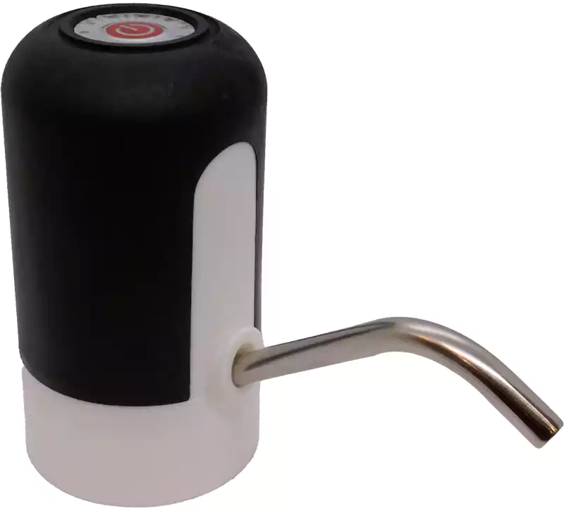 Luxe drinking water pump, cordless, automatic water bottle charging