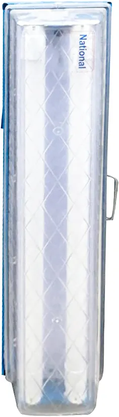 كشاف حائط ناشيونال، 2 لمبة، إضاءة بيضاء، قابل لإعادة الشحن، أزرق، GN.2