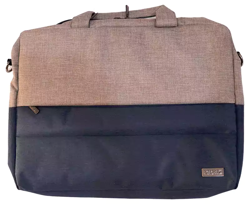 شنطة لاب توب كتف أيكونز، أزرق × بني، 3040