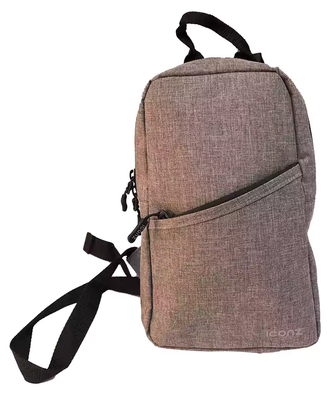 شنطة رجالي كروس  من أيكونز، رصاصي  فاتح  1023