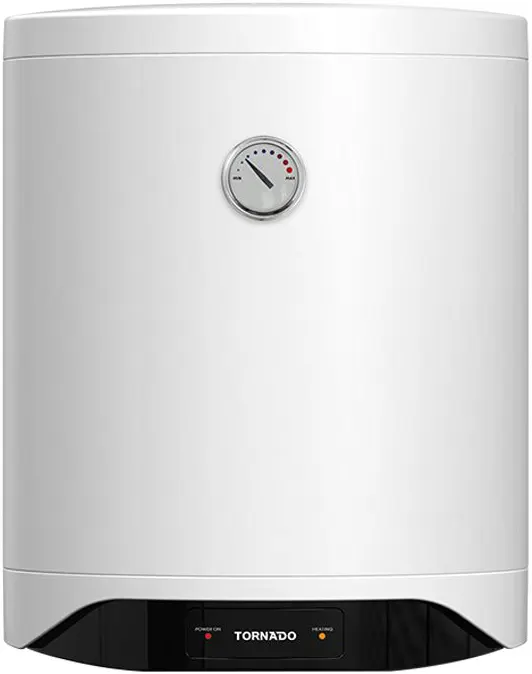 سخان مياه كهرباء تورنيدو، 40 لتر، مؤشر، إينامل، أبيض، TEEE-40MW