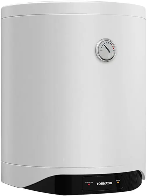 سخان مياه كهرباء تورنيدو، 40 لتر، مؤشر، إينامل، أبيض، TEEE-40MW