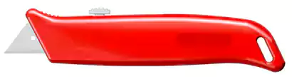 سلاح قطر حاد  زنتين بشفرة لقطع الورق ، أحمر REF-8043-3