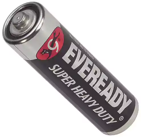 بطاريات إيفريدي AA قلوية، بطارية واحدة