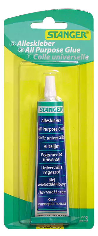 لاصق سائل شفاف متعدد الاستخدامات ستانجر، 30 مل، تصميم أزرق