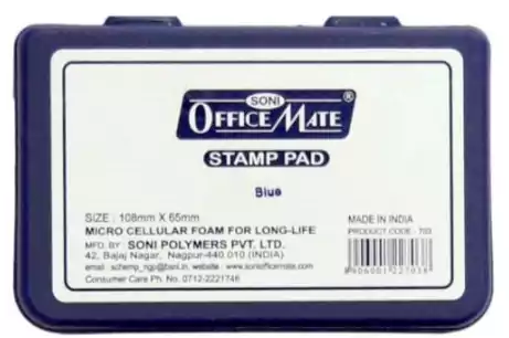 بادة ختم حبر سوني، أزرق، 3