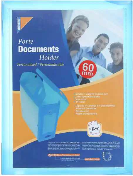 حامل ملفات مينترا 60 ملم ، لون متعدد