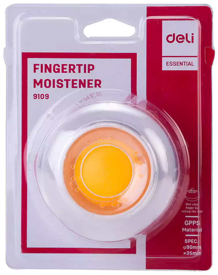 وورق دائرية ديلي لبصمة الإصبع، أبيض  E9109