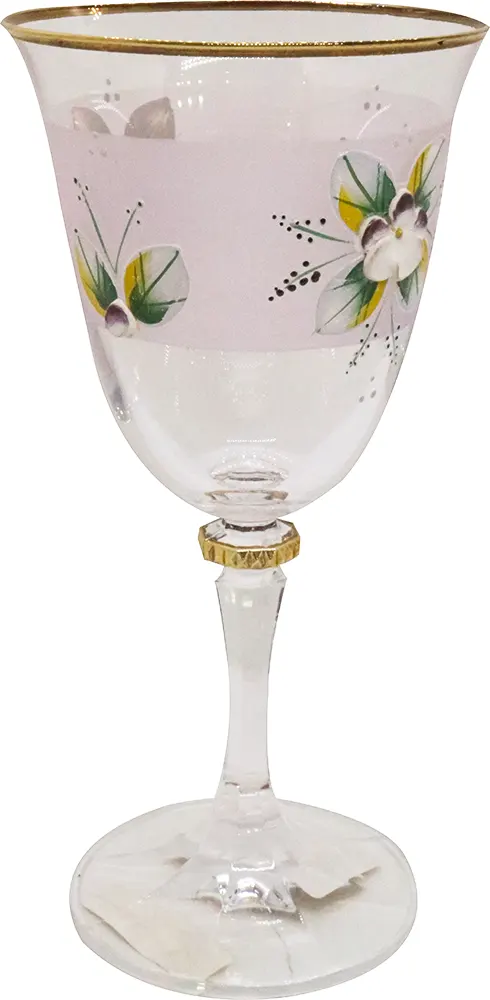 طقم كاسات كيلوبترا وردا مصنفه