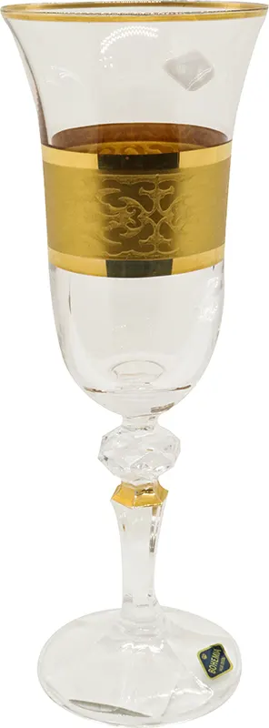 طقم كاسات لورا 150 ديكاله مدهب