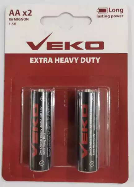بطاريات فيكو AA قلوية، بطارية واحدة