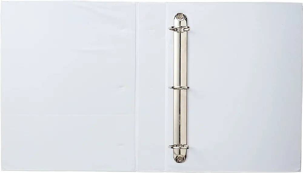 أكلاسير 8 سم ديجيتال، 3 حلقة، أبيض