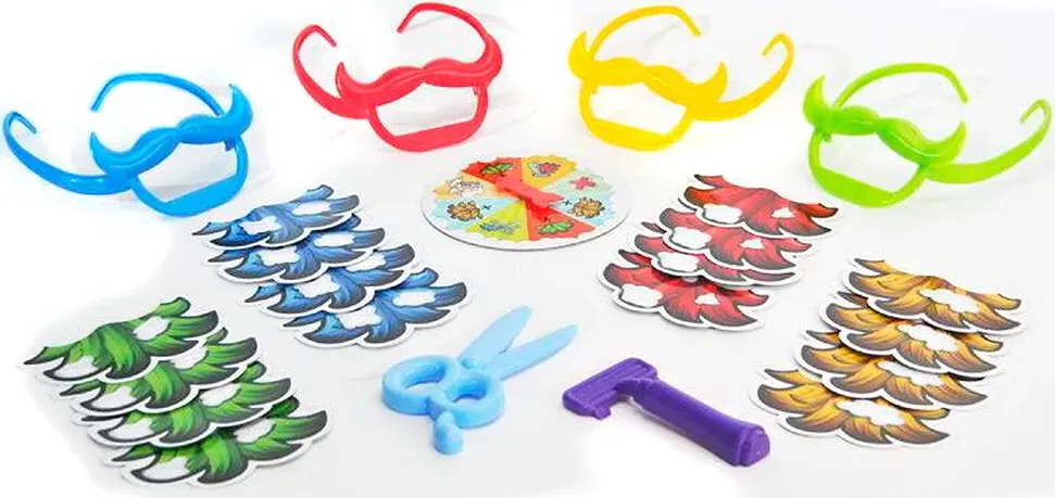 لعبة معركة قص الشارب، ألوان متعددة، موديل  1253