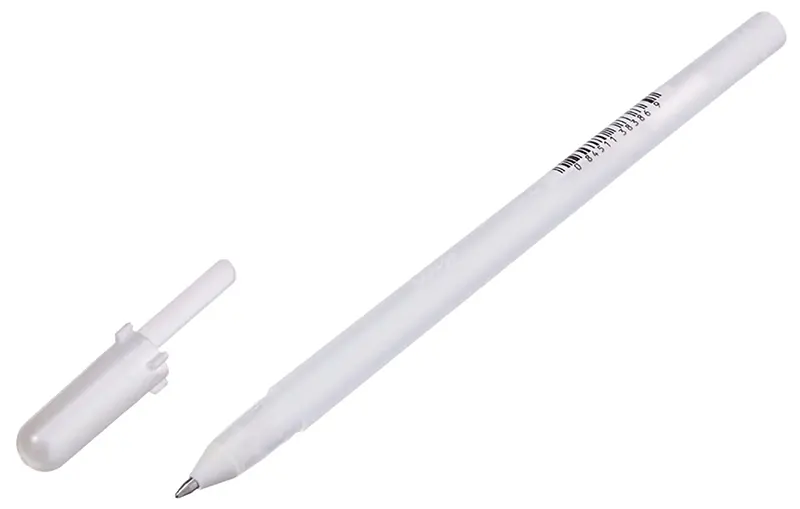 قلم حبر سائل كيب سمايلينج ، أبيض