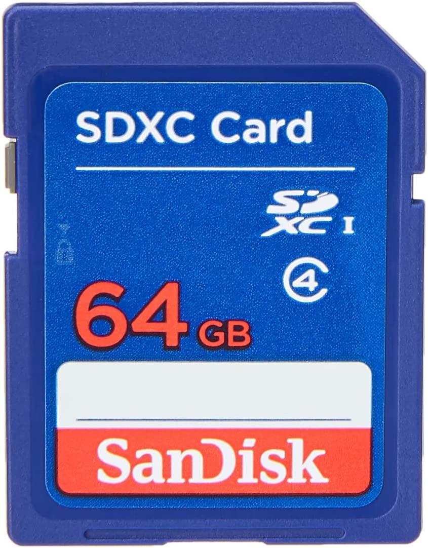 كارت ميموري سانديسك، 64 جيجابايت، SDHC-SDXC، أزرق، SDSDB-064G-B35