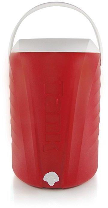 كولمن مياه تانك، 20 لتر، صنبور،  مزود بفلتر، أحمر× أبيض