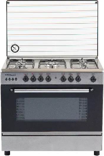 بوتاجاز رويال جاز سيبد، 80 × 60 سم ، 5 شعلة، سلفر، 2010287