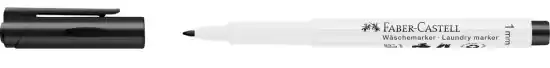قلم ماركر فابر كاستل سن عادي، ثابت، قابل للغسيل، أسود