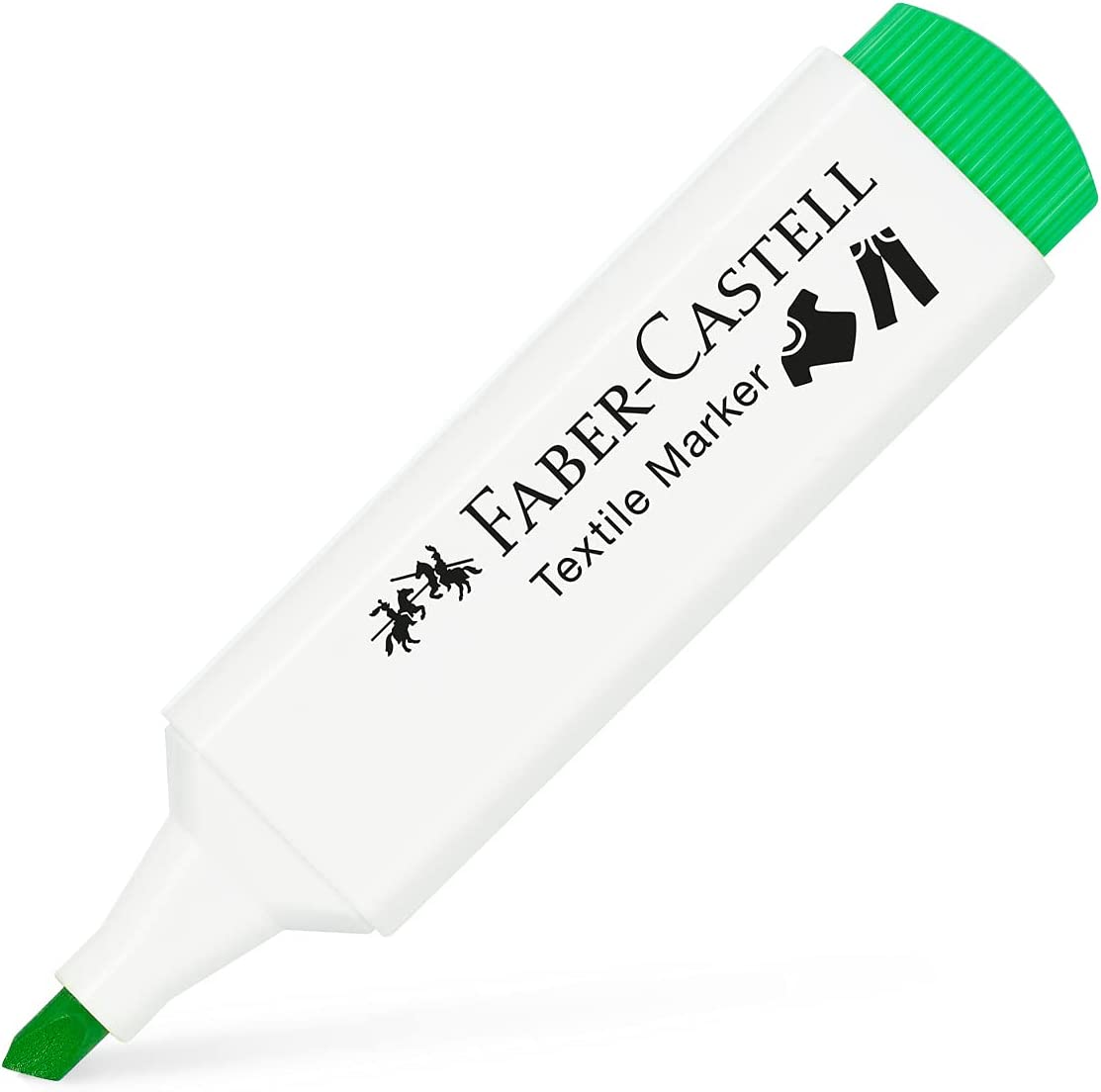 قلم ماركر فابر كاسيل سن مشطوف، ثابت، أخضر