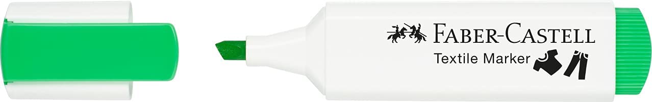 قلم ماركر فابر كاسيل سن مشطوف، ثابت، أخضر
