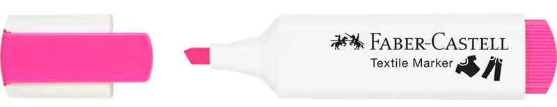 قلم ماركر فابر كاسيل سن مشطوف، ثابت، فوشيا