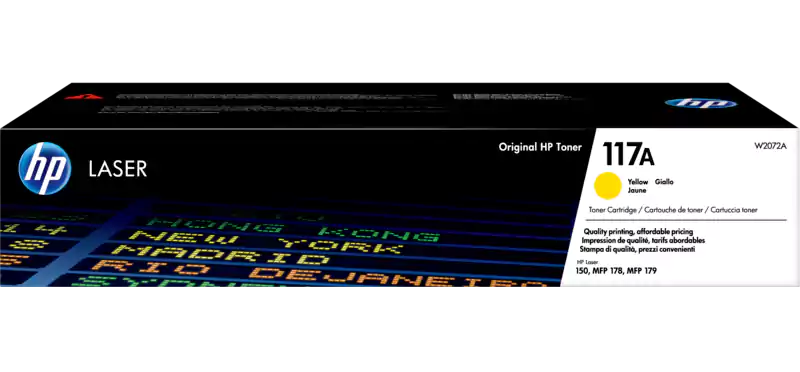خرطوشة حبر اتش بي 117A، ليزر ، لون اصفر