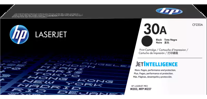 خرطوشة حبر ليزر اتش بي 30A، اسود