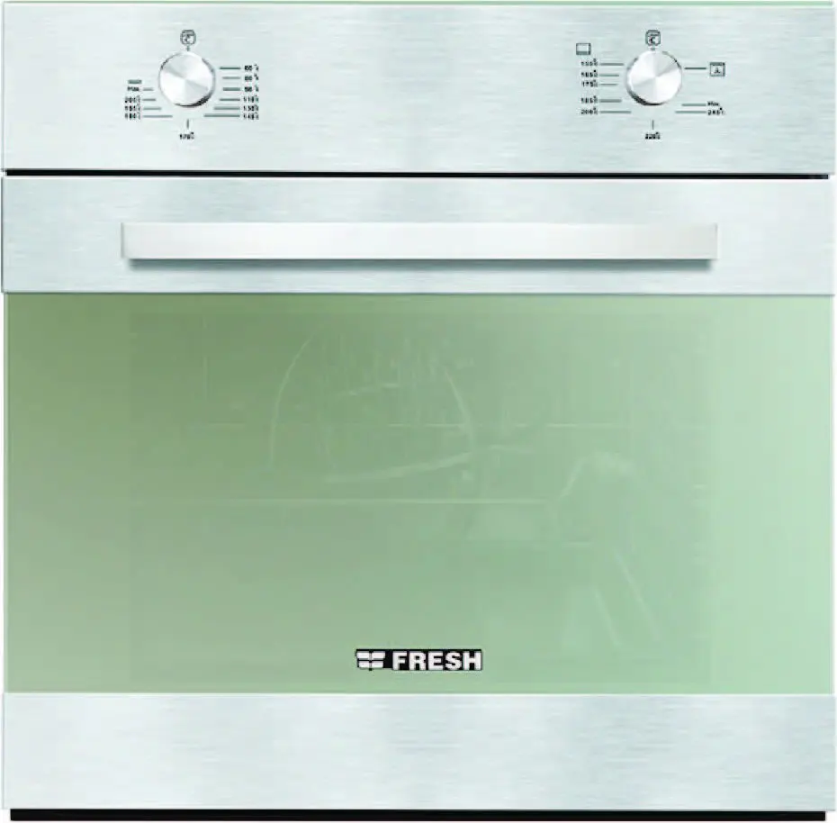 فرن فريش بلت ان، 60 سم، غاز، سعة 56 لتر، استانلس، HOFR60CMSE