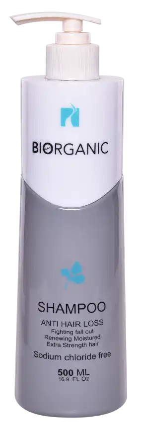 شامبو ضد تساقط الشعر خالي من السلفات من بيورجانيك سيلفر 500مل
