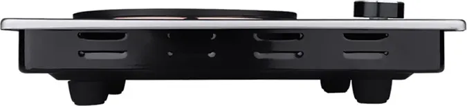 بوتجاز مسطح كهربائي دي إس بي، عين واحدة، 1000 وات، استانلس ستيل، KD4046