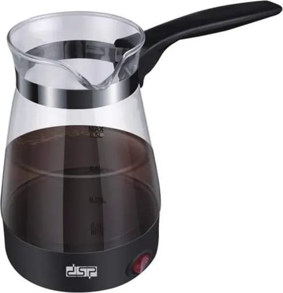 كنكة قهوة كهرباء زجاج دي إس بي، 600 وات، KA3037