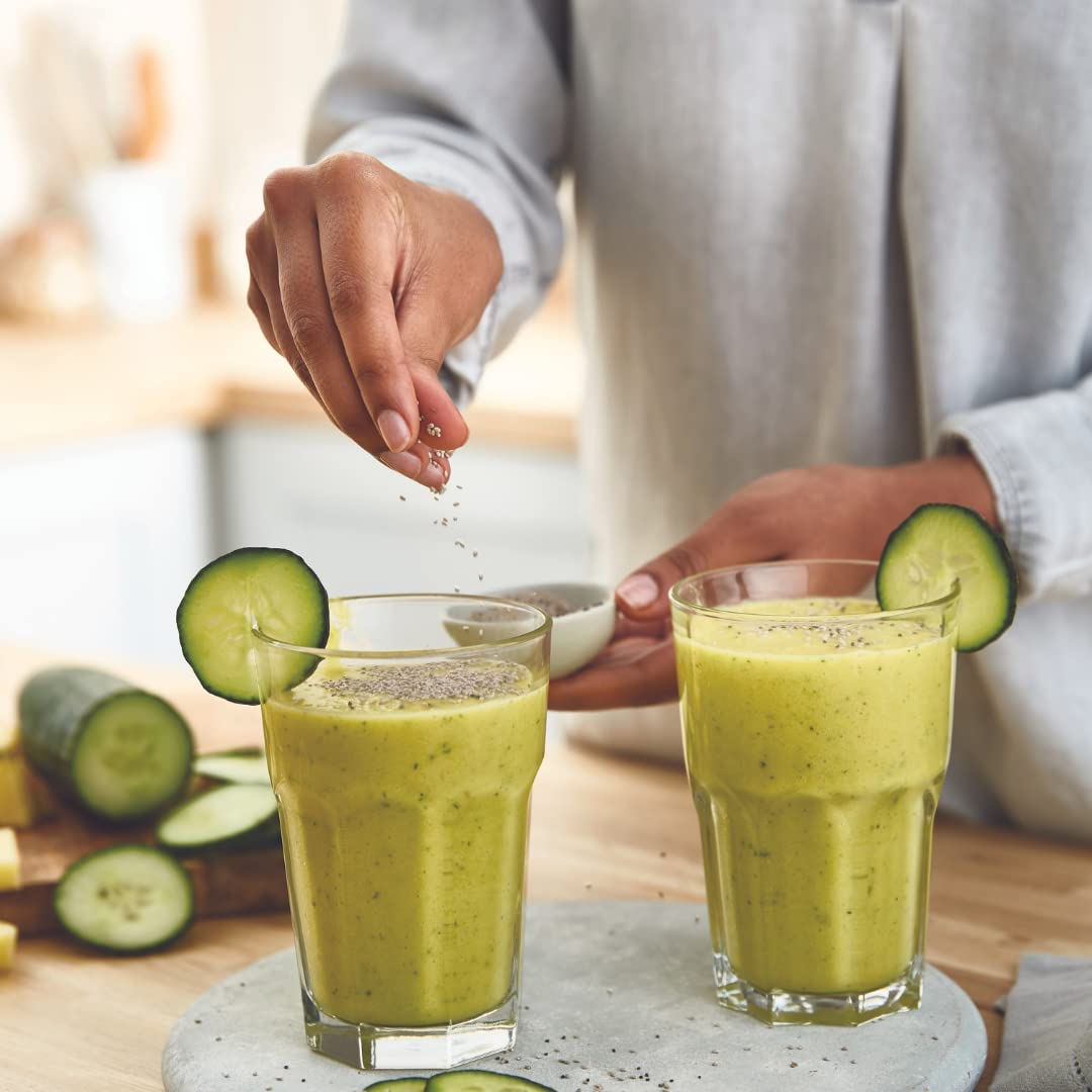 Kenwood Electric Blender, 1000 Watt, 1.5 Liter, Chopper and Mill, Black × Silver Blm45.720Ss