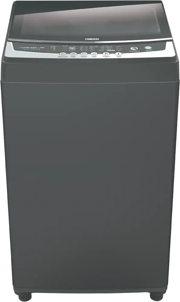 غسالة ملابس فوق اتوماتيك زانوسي فاميلي كير، تحميل علوي، 10 كجم، رمادى غامق، ZWT10710D