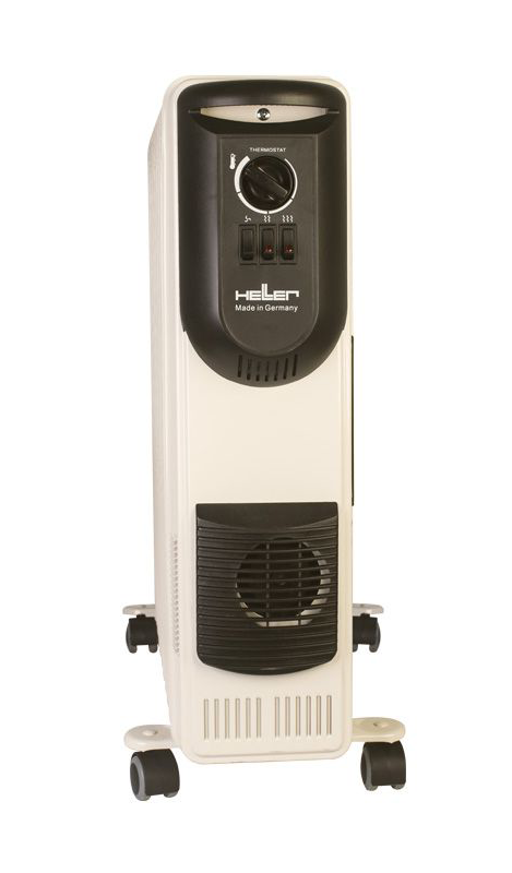 دفاية زيت هيلر، 13 ريشة، 2500 وات، مروحة، 14 متر، بيج، MAV 2513 T